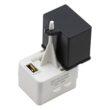 Upgraded WR09X10107 Refrigerator Relay Start and WR55X24064 CKDX24064X Overload Run Capacitor Kit Replacement for GE Americana Hotpoint Fridge Compressor Parts