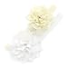 My Lello Baby Petal Flower Headbands Mixed Colors 2-Pack (Ivory/White)
