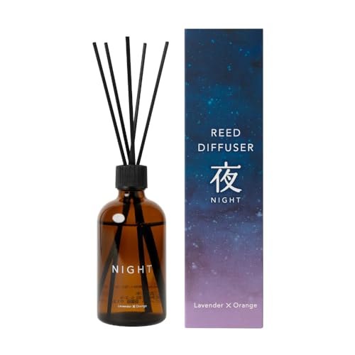 生活の木 リードディフューザー 夜 NIGHT 100ml ラベンダー オレンジスイート 眠り くつろぎ おやすみ 寝室