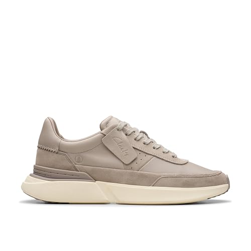 Clarks Craft Pace, Hombre, Grey Leather, 41 EU
