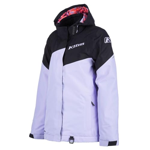 KLIM Women's Allure Winter Snowmobile Jacket |Gore-Tex, Insulated|Size Large - Lavender - Black