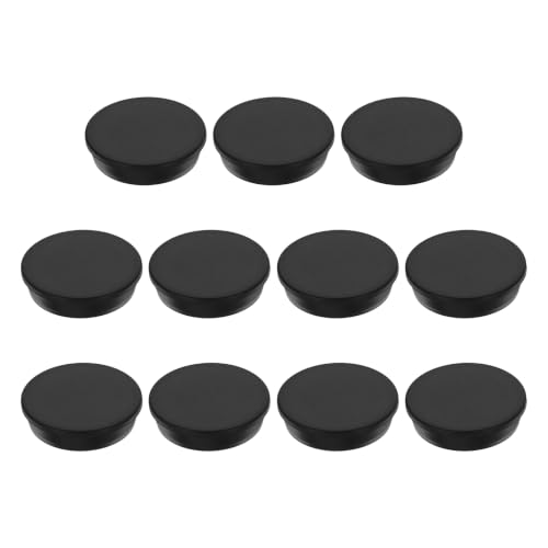 Image of MECCANIXITY 11pcs T-Shaped Silicone Plugs 61.3mm 2-13 /32 Inch Dia, Black | Snap in Plug Hole Seal Cover Round Rubber Stopper for 60-61.3mm Holes Kitchen Rubber Bulkheads Waterproof Sealing