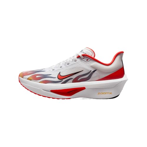 Nike Zoom Fly 6 Men's Road Racing Shoes (FN8454-002, Ghost/Football Grey/Blue Lightning/Blue Void)