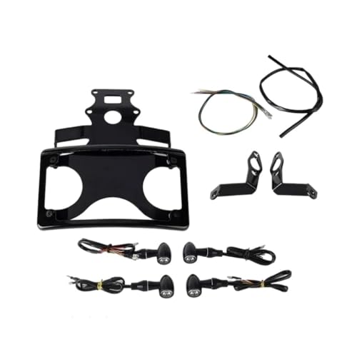 Clignotants LED 3 en 1 moto et support plaque arrière pour Sportster S 1250