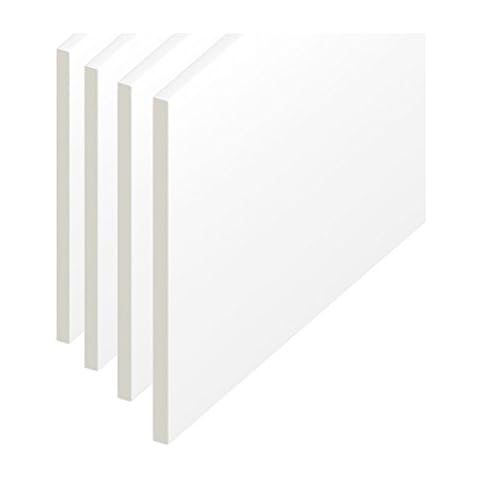 Eurocell 200mm White PVC Flat Board Cover