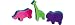 LP RhythMix Animal Shaker Set
