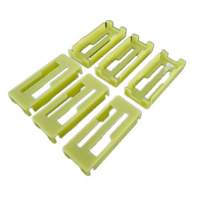 50PCS Servo Extension Cable Buckle Clip Plastic Servos Cord Fastener Jointer Plug Fixing Holder for RC Airplane Model Fix Wing