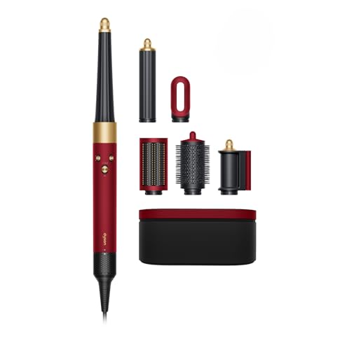 Dyson Airwrap I.D. Multi-Styler And Dryer (Red Velvet/Gold) | 2 Years Dyson Warranty
