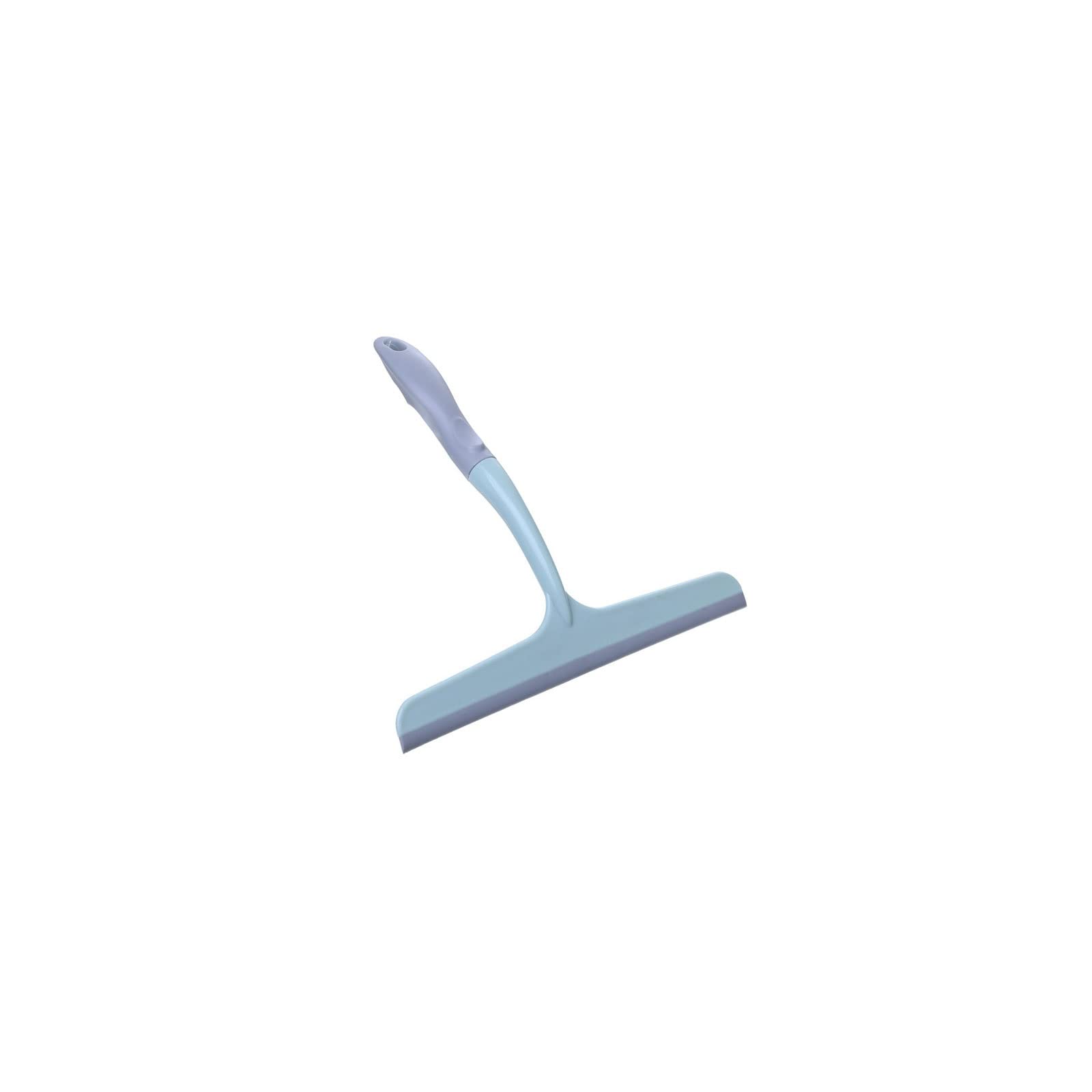 Multicolor PP TPR Silicone Shower Squeegee Non-Slip Cleaner(Blue)