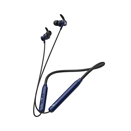 Image of SYSKA PACE with ENC, Fast Charging, Low Latency for Gamers, 25Hr Playback Bluetooth Headset (DEEP Violet, in The Ear)
