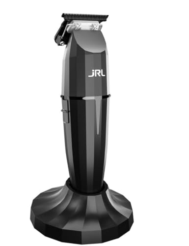 JRL ONYX FF 2020T-B: Trimmer Unisex-Adultos, Negro, Acero Inoxidable, Corte Preciso, Afeitado Seco, Contorno, Smart-Clip, EZ-GAP