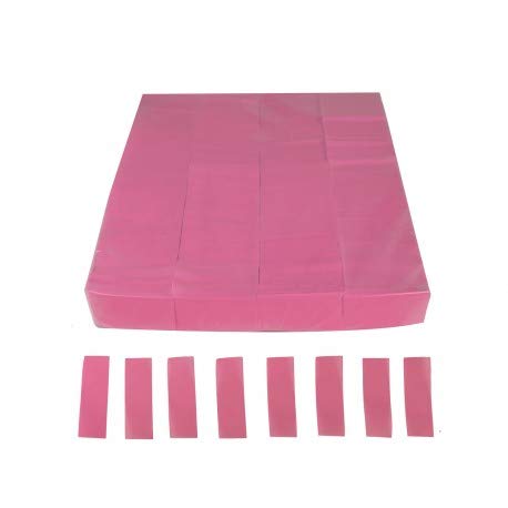 Tu Fiesta Mola Mazo Confeti Rectangular 2x5CM | Confeti para Fiestas| Confeti de Colores para Eventos| Confeti económico (Rosa)