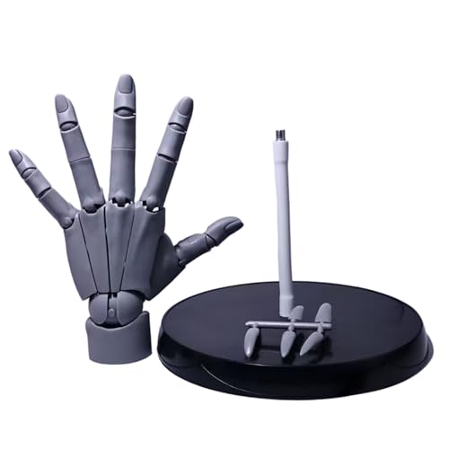 Xoeryoy Modello Manuale 1: 1 manichino Sinistro Flessibile articolato manichino posabile da 14 Pollici per artisti, Pittura, visualizzazione, Arredamento della scrivania ·