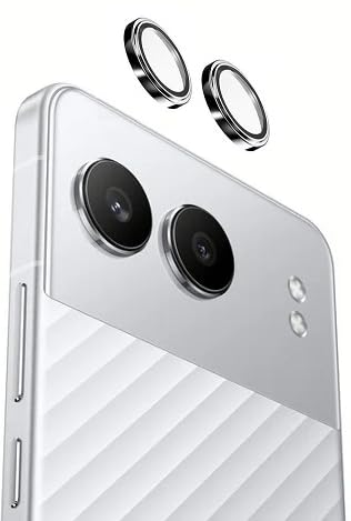 SafeCase 1+OnePlus Nord 4 5G Back Camera Lens Protector Tempered Glass/Full Coverage 9H Surface Hardness Camera Cap Ring Guard - (2Pack Silver) (B0DBWM9LSV) Amazon Price History, Amazon Price Tracker