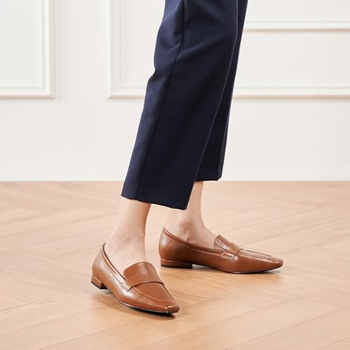 Image of C.Paravano Women's Loafer Flat | Loafers for Women | Slip-on Flats Shoes | Business Casual Shoe | Slip-on Penny Loafers for Women