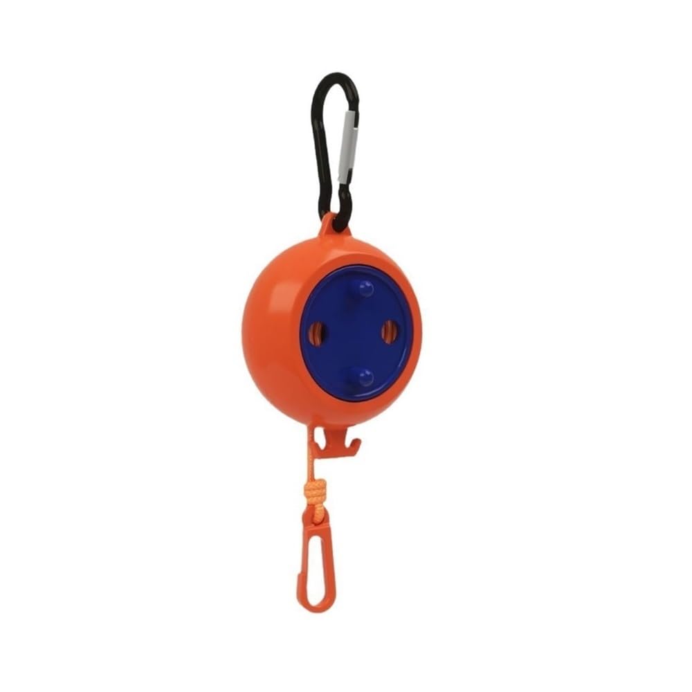 SROUPSUTKK Portable Travel Clothesline For Hanging Drying Clothes, Retractable For Outdoor Business Trips Indoor Use(Oranje)