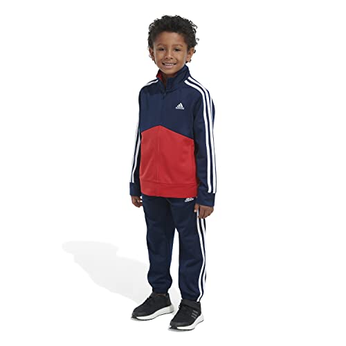 Image of adidas Boys' 2-piece Color Block Tricot Track Set