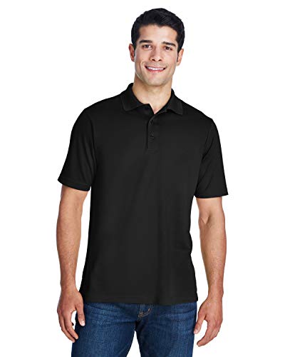 Ash City - Core 365 Polo Piqué Origin Performance para Hombre L NEGRO miniatura 1