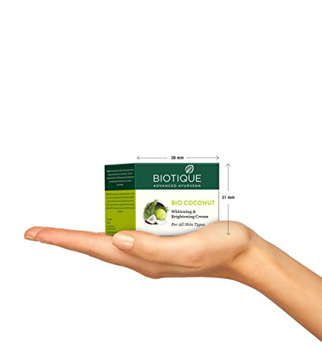 Image of Biotique Bio Dandelion Visibly Ageless Serum, 40 ml And Biotique Bio Coconut Whitening And Brightening Cream, 50g