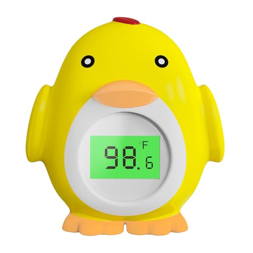 Baby Thermometer, Easy to Read Digital Thermometer for Water Temp...