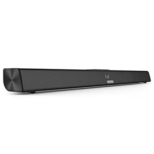 Monster Soundbar SB100 Sound Bar for Smart TV, 120W Soundbar with DSP Dynamic Sound, LED Display, Easy Setup, Bluetooth 5.4, Wall Mountable