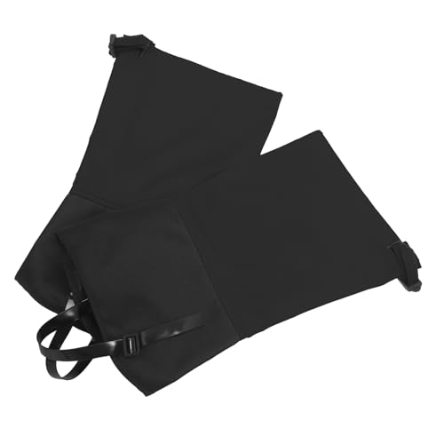 WOONEKY 1 Pair Outdoor Calf Sleeve Hiking Leg Gaiters Waterproof Boot Gaiters for Hiking Boots Protect Your Shoes from Snow Dirt and Bugs
