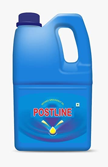 Postline Postline Refined Groundnut Oil HDPE jar, Cooking Frying Oil Peanut Oil ...