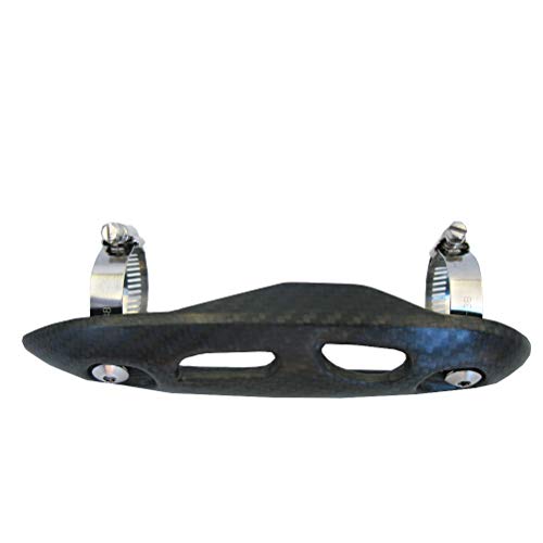 Otom Motorcycle Exhaust Silencer, Abs Universal Carbon Fiber Exhaust Muffler Silencer Pipe Protector Heat Shield Decor Guard Motocross Dirt For Crf We Kxf #TOP5