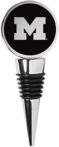 Siskiyou NCAA Michigan Wolverines Wine Stopper Black