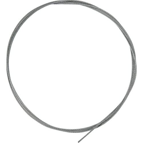 TRUSCO ステンレスワイヤカットロープ 0.81Φ×1000mm 両端加工なし SCW081X1M