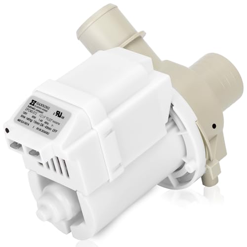 DP040-012 4681EA1007A 2649379 Washer Drain Pump Replacement (OEM) for LG WT1101CW WT1201CV WT1201CW WT4870CW WT1501CW Kenmore 796.31513210 Part Number: 5859EA1004F 5859EA1004P Drain Pump.