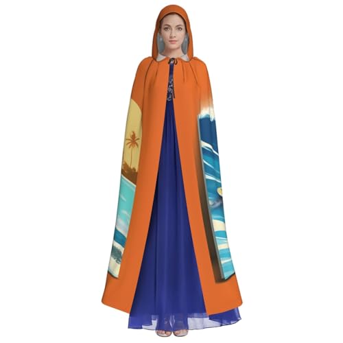 Cape de cosplay hawaïenne à capuche pour masquer vos complexes - 2