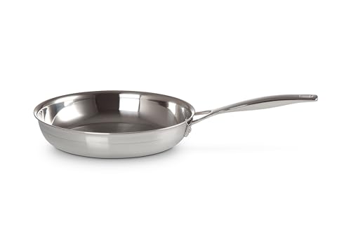 Image of Le Creuset Stainless Steel Classic 3-Ply Fry Pan, 9.5 inch