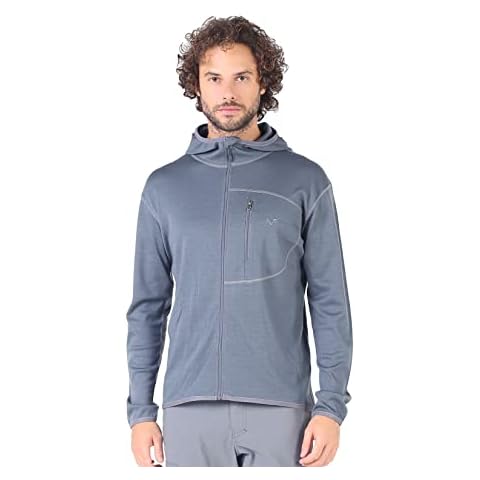 Woolona Maestro Hoodie - 100% Merino Wool Mid Layer Jacket Cover