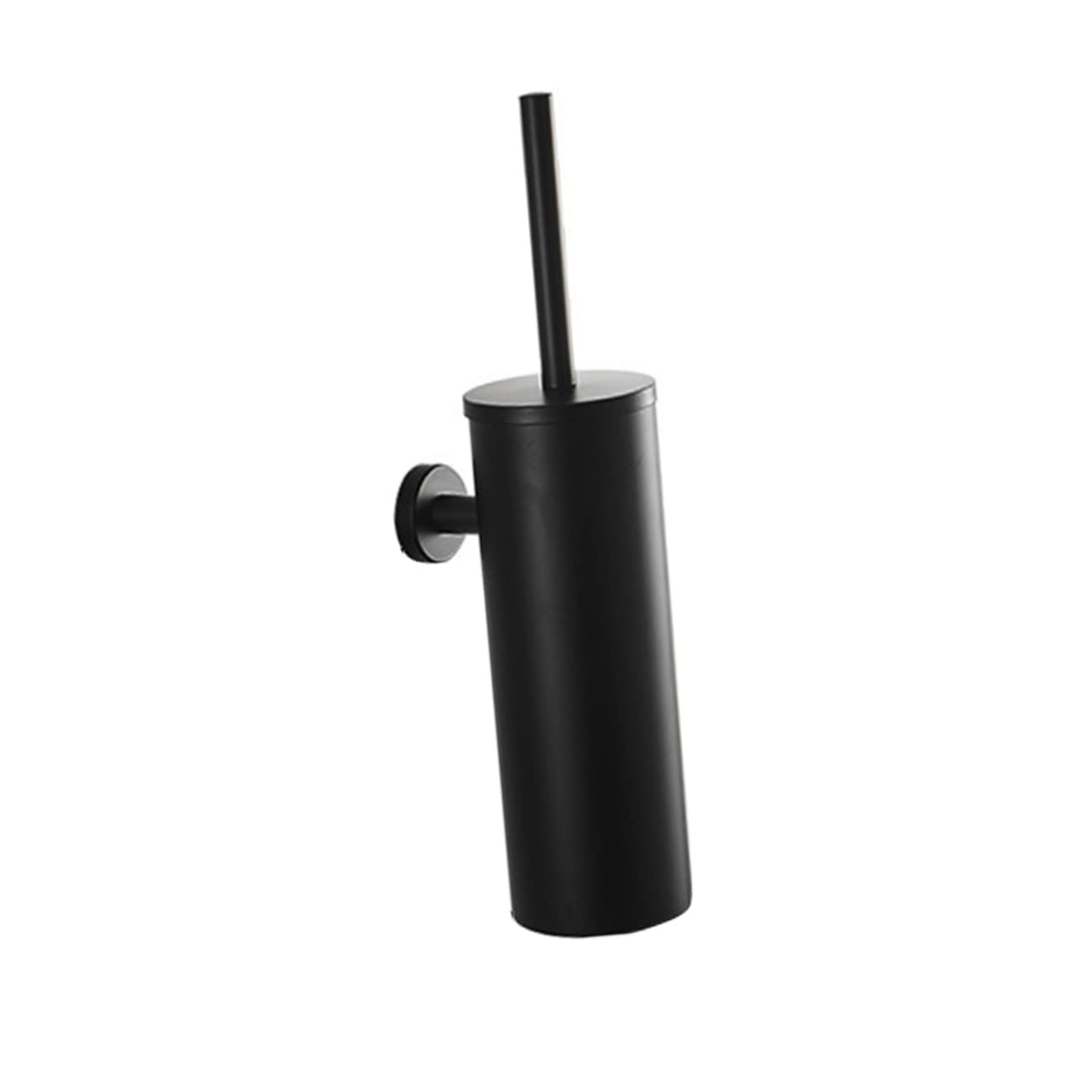 Nettoyage cuvette efficace avec la brosse WC murale compacte noire