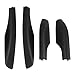 4PCS Black ABS Car Roof Luggage Rack Rail End Cover Shell Protector Compatible for Toyota Fortuner 2004-2014