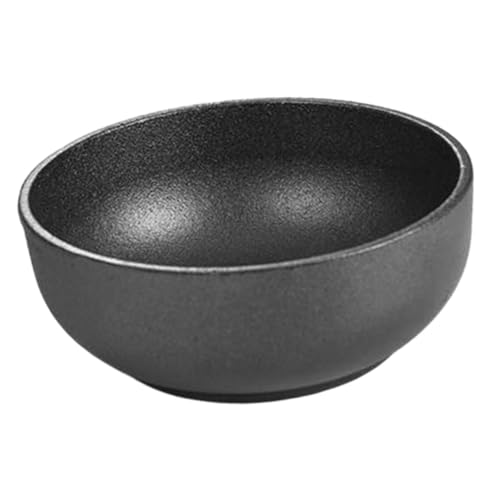 SOLUSTRE Bibimbap Bowl Multi Functional Cast Stoneware Dish for Home Bar Restaurant Use and Daily Food Bowl for and Cuisine