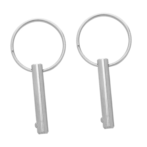 Hemobllo 2piezas Pasadores De Acero Inoxidable Marinos Pasadores De Toldo para Capota Bimini Accesorios para Fijación De Capota Barcos