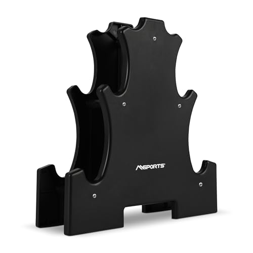 MSPORTS Hantelablage für Kurzhanteln