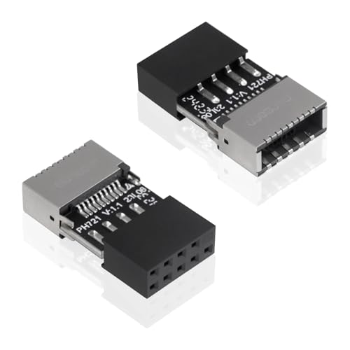Adaptateur USB 3.2 Gen 1 vers USB 2.0 double face femelle type E compact Duttek