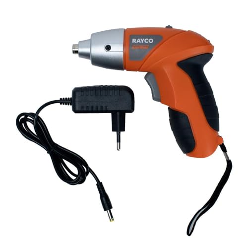 Kit Parafusadeira 4.8V com Maleta 12 Peças Rayco Bivolt