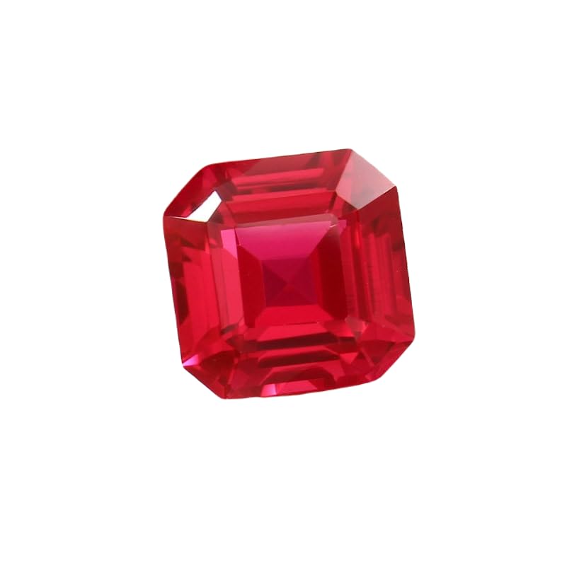 Rubis du Mozambique 11mm pour bague de fiançailles fait main DIY