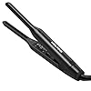 MELYDO Mini lisseur cheveux court, Mini lisseur à cheveux et boucleur 2 en 1, lisseur pour cheveux fins pour les femmes, température réglable, 9 réglages 90-220°C, chauffage rapide