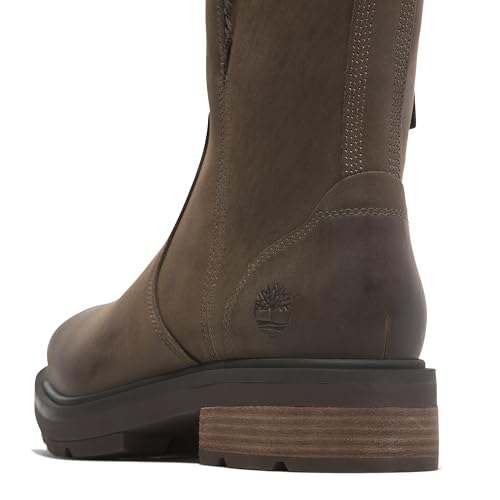 Timberland Timberland Women's Brimfield Mid Warm Lined Boot, Medium Brown Full Grain, 6.5 Medium