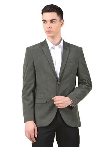 Image of Cantabil Blazer for Men l Premium Casual Blazer Slim Fit Notched Collar Polyester Fabric Solid Pattern
