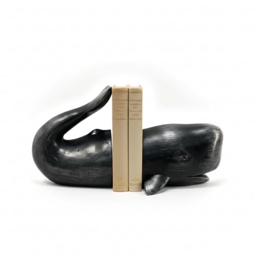 Comfy Hour Nautical Whale Decorative Bookends, Unique Under The Sea