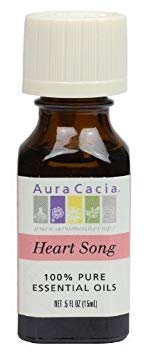 Aura Cacia Pure Essential Oil Heart Song - 0.5 Fl Oz