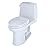 TOTO MS854114E#01 Eco Ultramax Elongated One Piece Toilet, Cotton White