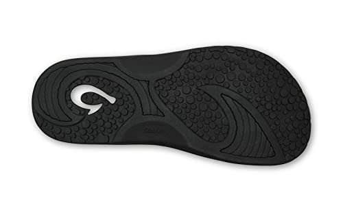 Image of OLUKAI Hokua Men's Beach Sandals, Quick-Dry Flip-Flop Slides, Water Resistant & Wet Grip Rubber Soles, Compression Molded Footbed & Soft Comfort Fit