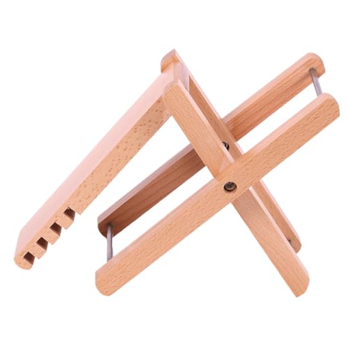 Sosoport Wooden Guitar Footstool Foldable Pedal for Guitarists Height Levels Portable Design Stable Support for Comfortable Playing Present for Music Lovers